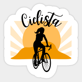 Ciclista Sticker